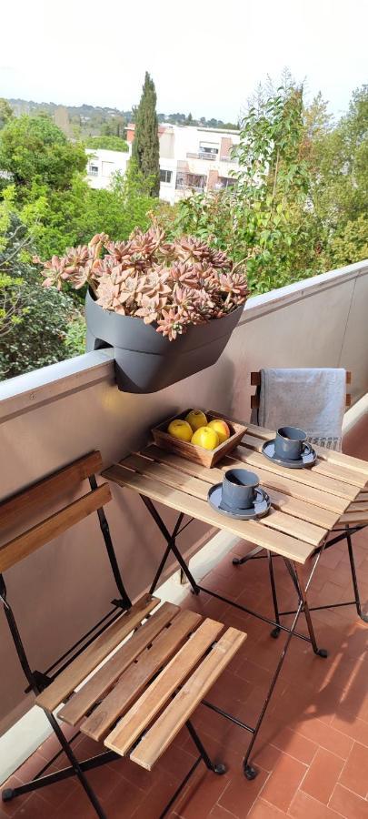 Michelet Studio Climatise Avec Balcon Et Parking Ferme モンペリエ エクステリア 写真